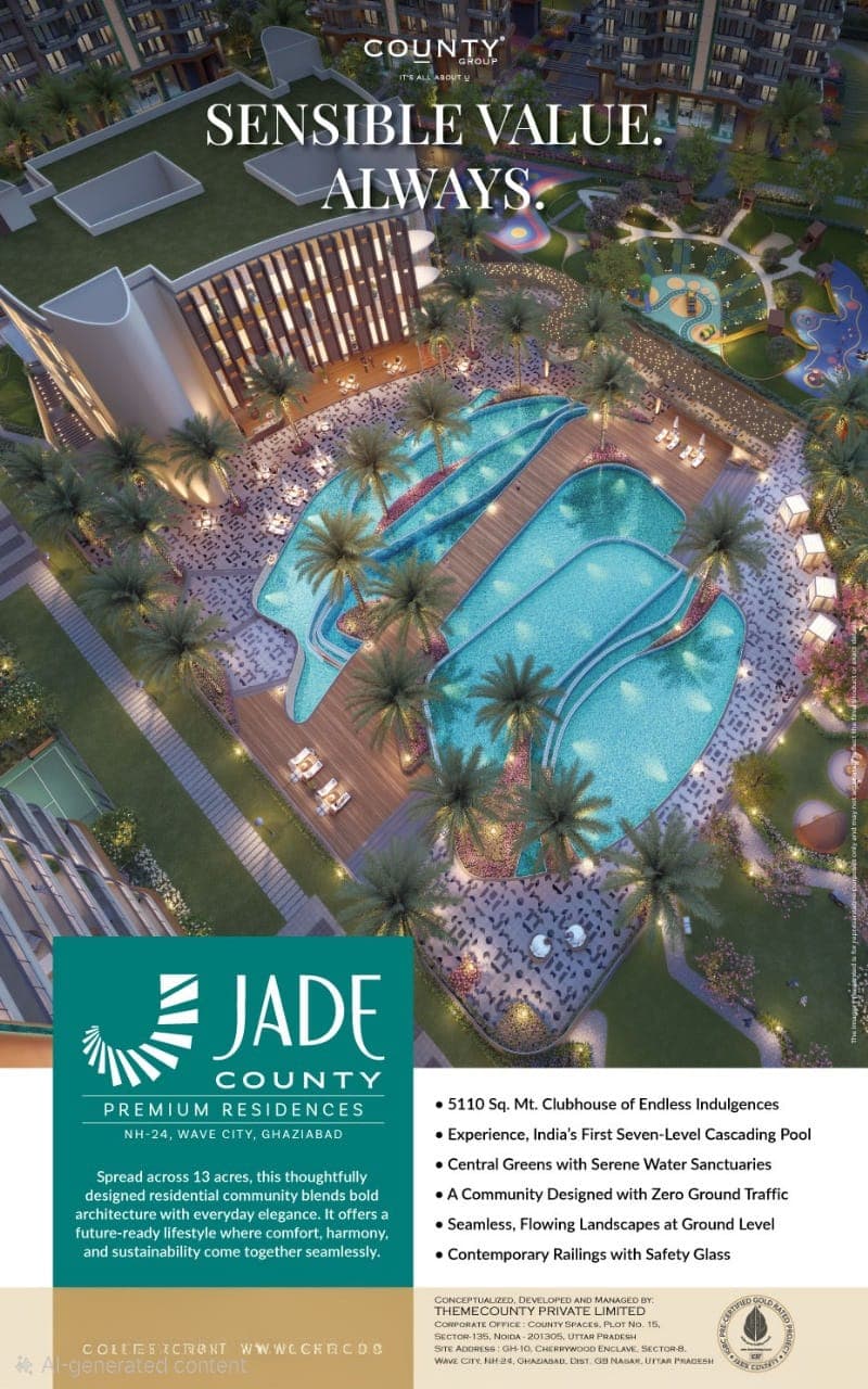 Jade County - Luxury 3 & 4 BHK Residences | Wave City, Ghaziabad — photo 3