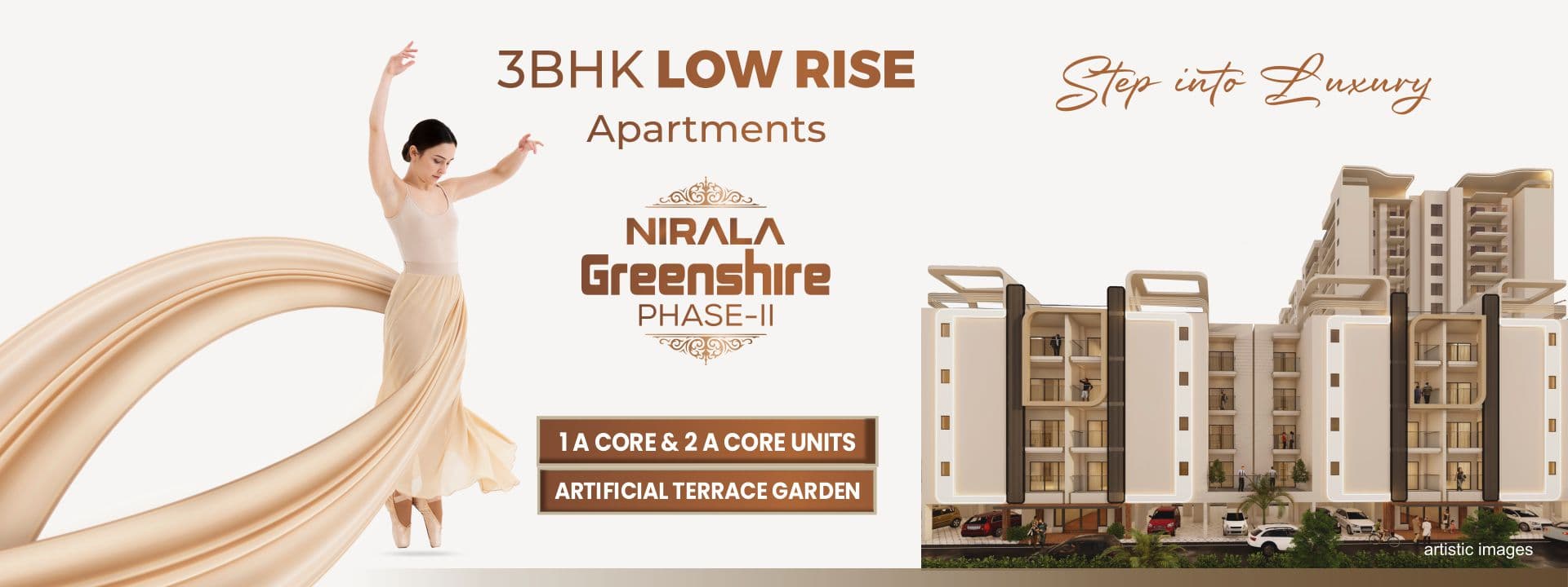 Nirala Greenshire Phase-II — 3 BHK Low-Rise Luxury Apartments | Sector-2, Greater Noida West — photo 2